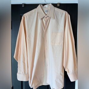 Van Heusen Men's Beige Dress Shirt